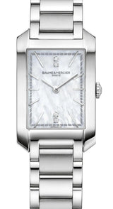 Baume & Mercier Hampton Biały 40 mm Stal M0A10474