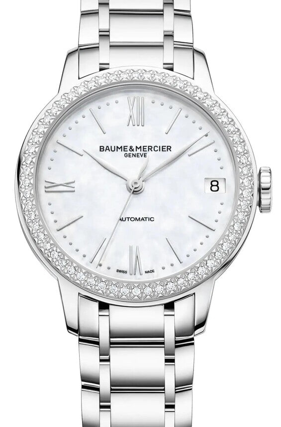 Baume & Mercier Classima Biały 31 mm Stal M0A10479