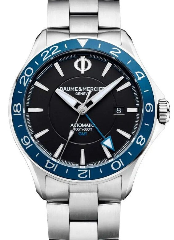 Baume & Mercier Clifton Czarny 42 mm Stal M0A10487