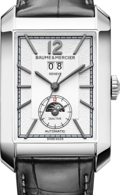 Baume & Mercier Hampton Szary 40 mm Stal M0A10523
