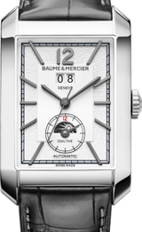 Baume & Mercier Hampton Szary 40 mm Stal M0A10523