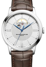 Baume & Mercier Classima Srebrny 34 mm Stal M0A10524
