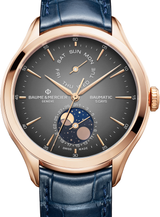 Baume & Mercier Clifton Szary 42 mm Różowe złoto M0A10547