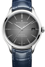 Baume & Mercier Clifton Szary 40 mm Stal M0A10550