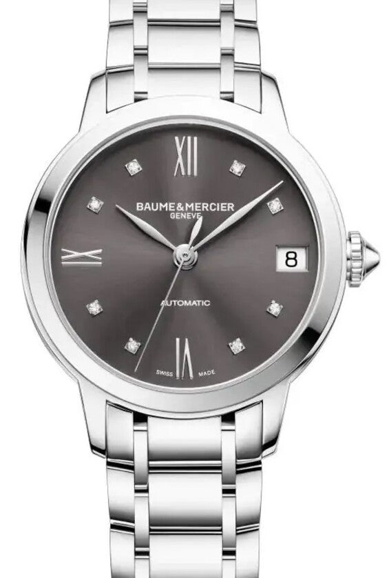 Baume & Mercier Classima Szary 31 mm Stal M0A10610
