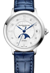 Baume & Mercier Classima Biały 34 mm Stal M0A10633