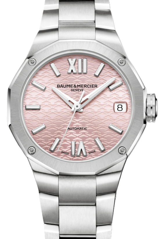 Baume & Mercier Riviera Różowy 33 mm Stal M0A10675