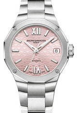 Baume & Mercier Riviera Różowy 33 mm Stal M0A10675
