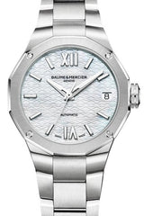 Baume & Mercier Riviera Srebrny 33 mm Stal M0A10676