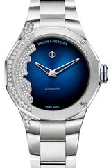 Baume & Mercier Riviera Niebieski 33 mm Stal M0A10677