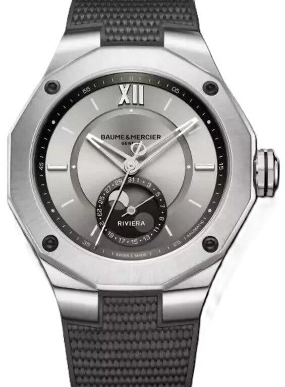 Baume & Mercier Clifton Szary 43 mm Stal M0A10681