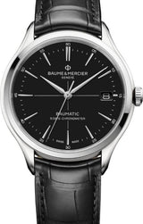 Baume & Mercier Clifton Czarny 40 mm Stal M0A10692