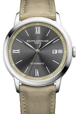 Baume & Mercier Classima Szary 42 mm Stal M0A10695