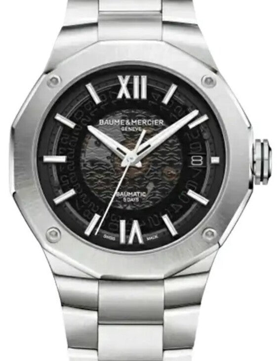 Baume & Mercier Riviera 42 mm Stal