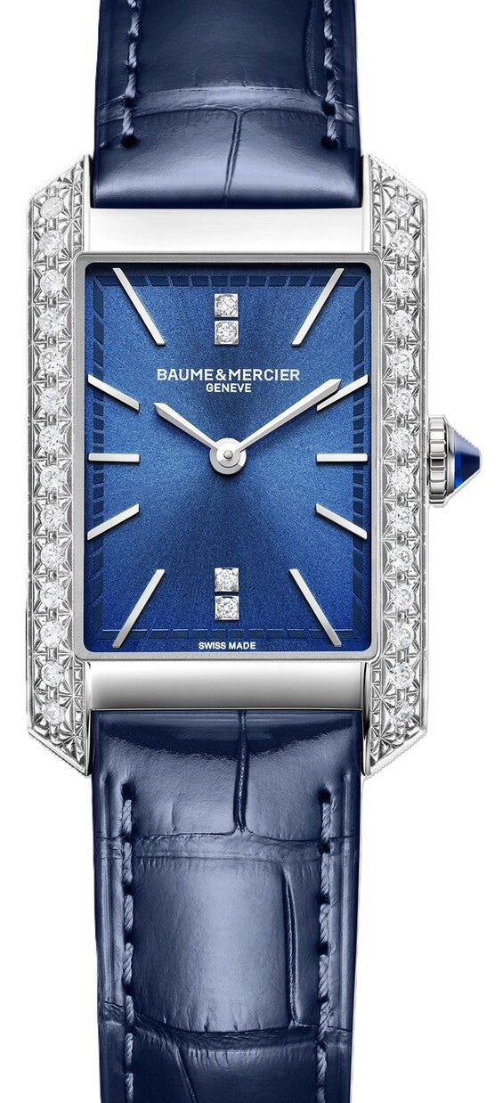 Baume & Mercier Hampton Niebieski 40 mm Stal M0A10709