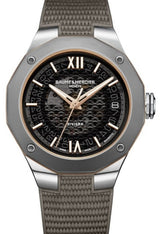 Baume & Mercier Riviera Szary 39 mm Stal M0A10720