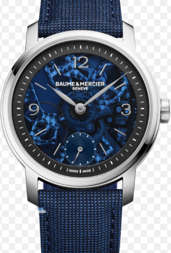 Baume & Mercier Classima Niebieski 42 mm Stal M0A10735