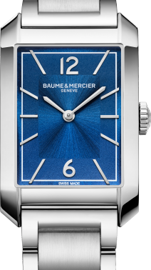 Baume & Mercier Hampton Niebieski 40 mm Stal M0A10754