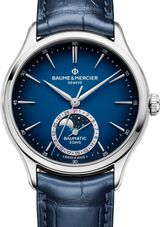 Baume & Mercier Clifton Niebieski 39 mm Stal M0A10756