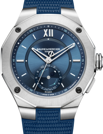 Baume & Mercier Riviera Niebieski 43 mm Stal M0A10761