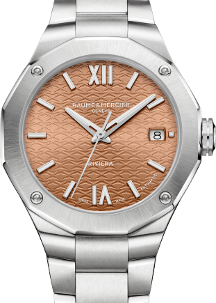 Baume & Mercier Riviera Srebrny 36 mm Stal M0A10764
