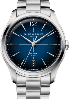 Baume & Mercier Clifton Niebieski 39 mm Stal M0A10792
