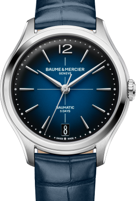 Baume & Mercier Clifton Niebieski 34 mm Stal M0A10833