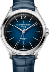 Baume & Mercier Clifton Niebieski 34 mm Stal M0A10833