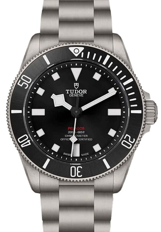 Zegarek męski Tudor Pelagos Czarny 39 mm Tytan M25407N-0001
