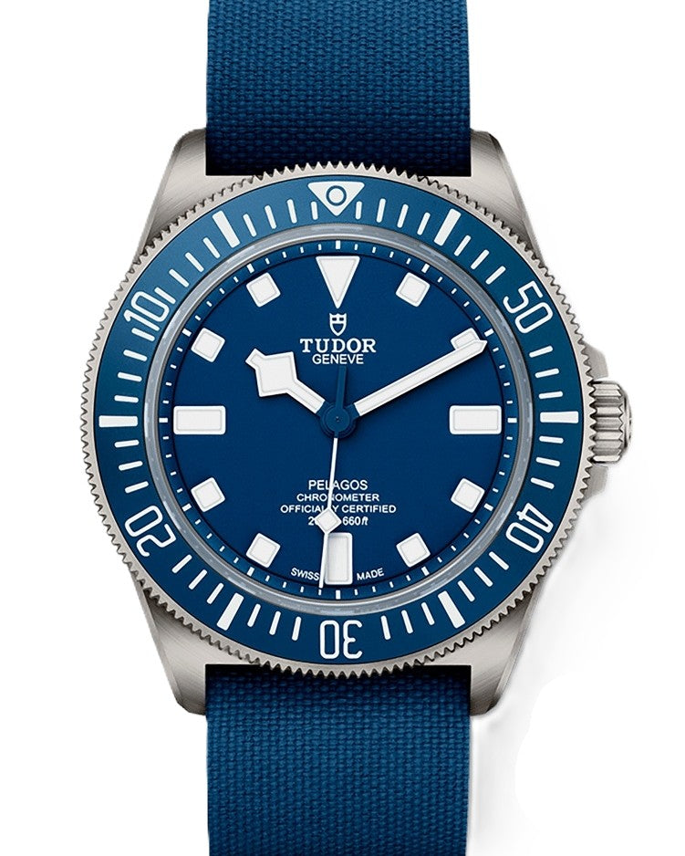 Tudor Pelagos Niebieski 42 mm Tytan M25707B/25-0001