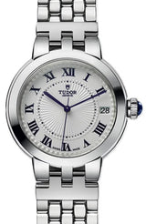 Tudor Clair de Rose Srebrny 34 mm Stal M35800-0001