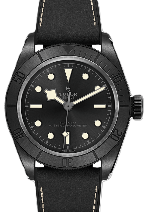 Zegarek męski Tudor Black Bay Fifty-Eight Czarny 39 mm Stal M79210CNU-0001