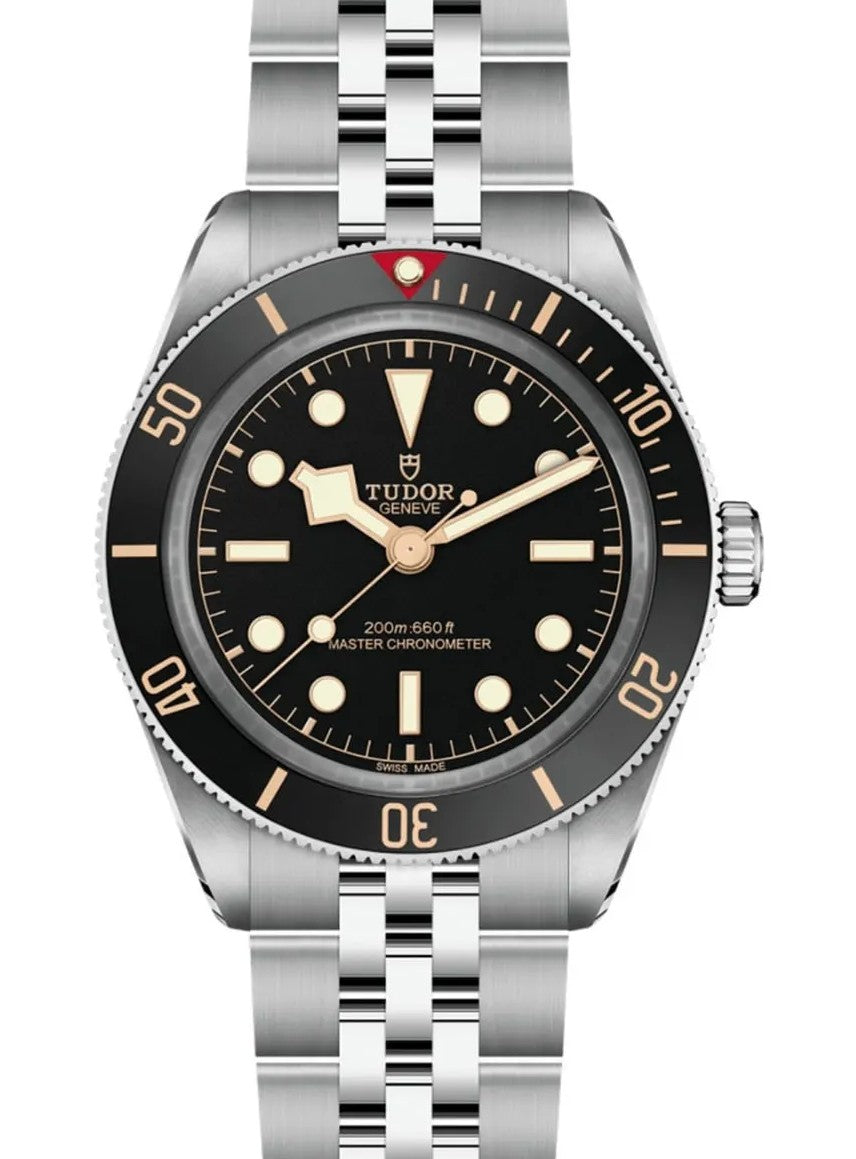 Zegarek męski Tudor Black Bay Czarny 39 mm Stal M79030N-0001