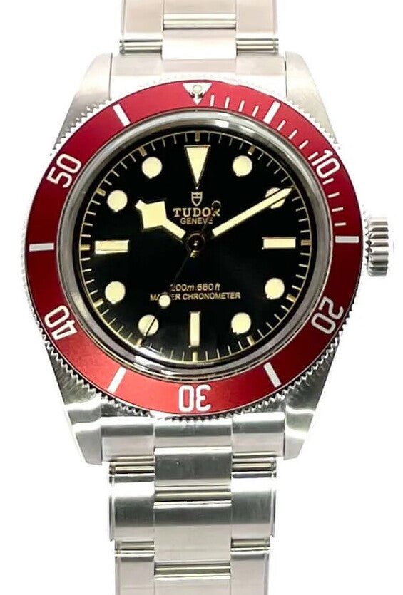 Zegarek męski Tudor Black Bay Czarny 41 mm Stal M7941A1A0RU-0001