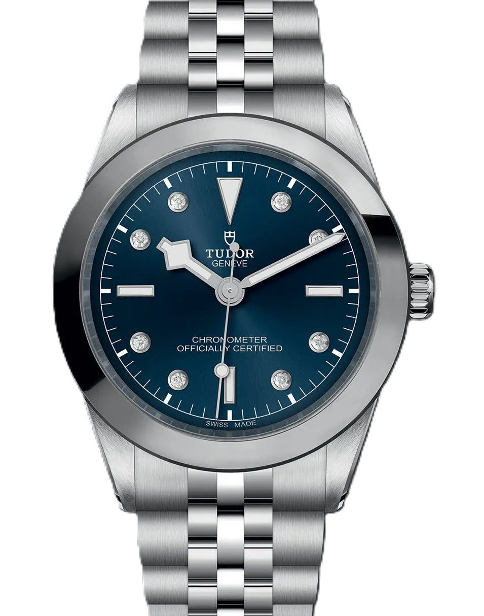 Tudor Black Bay Niebieski 39 mm Stal M79660-0005