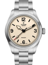 Tudor Ranger Biały 39 mm Stal M79950-0008