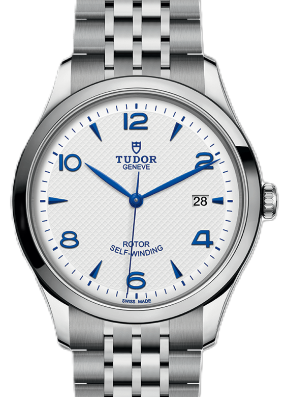 Zegarek męski Tudor 1926 Biały 41 mm Stal M91650-0005