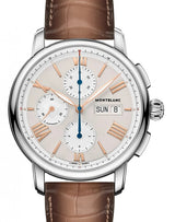 Montblanc Star Legacy Chronograph Day & Date Szampański 43 mm Stal MB126080
