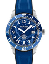 Montblanc Iced Sea Automatic Date Niebieski 41 mm Stal MB129370