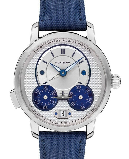 Montblanc Star Legacy Niebieski 43 mm Stal MB129764