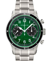 Montblanc 1858 Automatic Chronograph 0 Oxygen Zielony 42 mm Stal MB133298