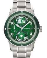Montblanc 1858 Geosphere 0 Oxygen Automatic Zielony 42 mm Stal MB133303