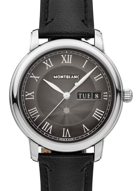Montblanc Star Legacy Szary 39 mm Stal MB134296