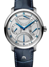 Maurice Lacroix Masterpiece Srebrny 43 mm Stal MP6538-SS001-110-1