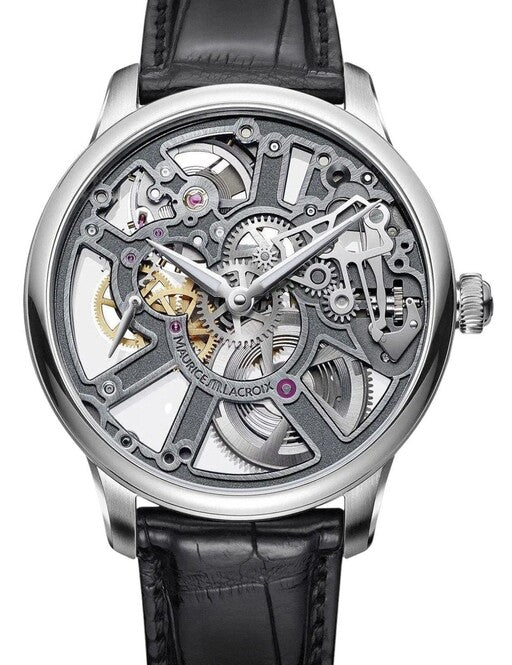 Maurice Lacroix Masterpiece Szkieletowany 43 mm Stal