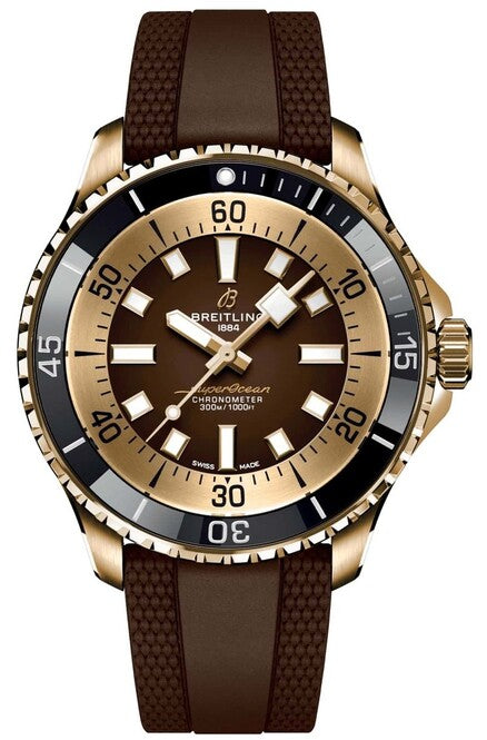 Breitling Superocean Brąz 44mm Brąz N17376201Q1S1