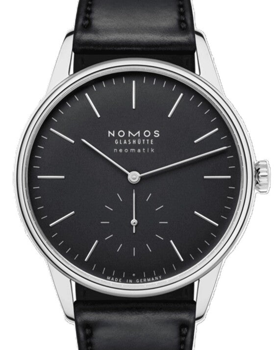 NOMOS Orion Neomatik Czarny 39 mm Stal