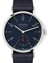 NOMOS Ahoi Atlantik Niebieski 36 mm Stal