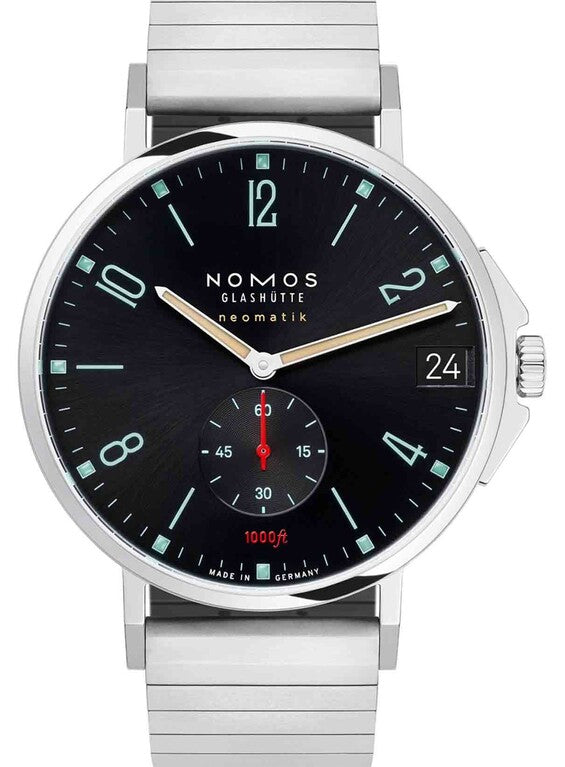 NOMOS Tangente Neomatik Czarny 42 mm Stal