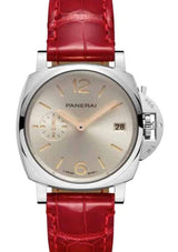 Panerai Luminor Due Szampański 38 mm Stal PAM01248